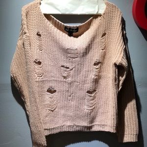 Urban Heritage distressed sweater